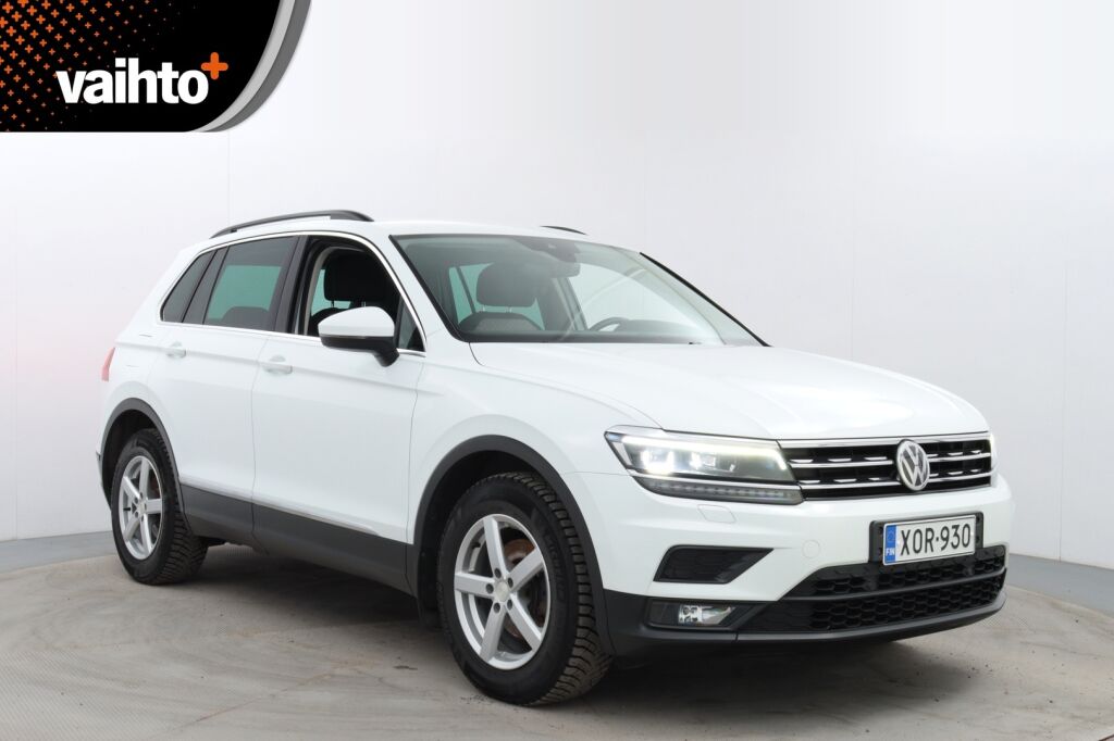 Volkswagen Tiguan 2018 Comfortline 2,0 TDI 110 kW 4MOTION / Suomiauto / Adapt. vakkari / Webasto / Sähk. vetokoukku - RAHOITUS TÄHÄN AUTOON VAIN 3.99% - 