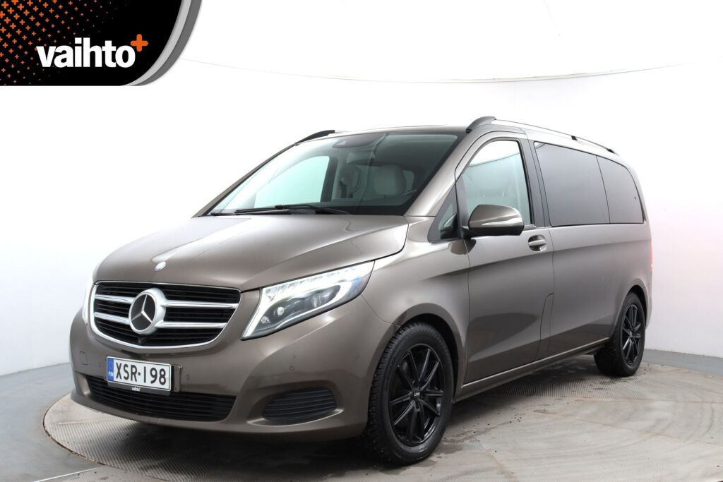 Mercedes-Benz V 2016 250 BlueTEC normaali A1 A / Adapt.Vakkari / Webasto / BLIS / 360° Kamera / Vetokoukku / Istuintuuletus / - RAHOITUS TÄHÄN AUTOON VAIN 3.99% - 