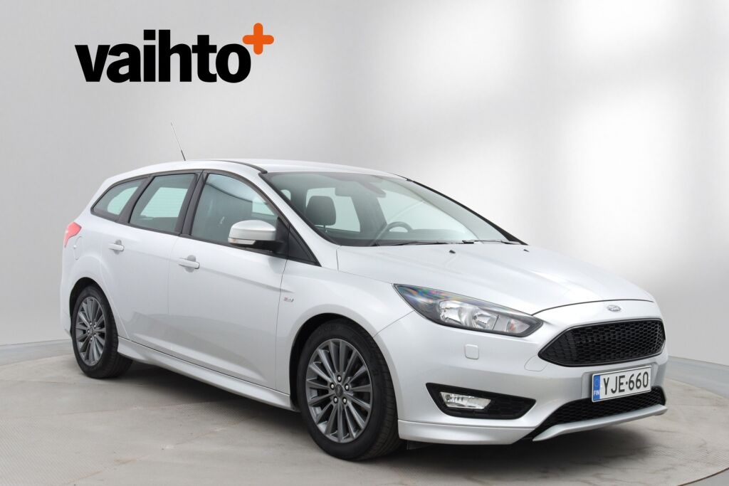 Ford Focus 2017 1,5 TDCi 120 hv Start/stop PowerShift ST-Line Wagon/  Webasto/ Bluetooth/ Juuri huollettu