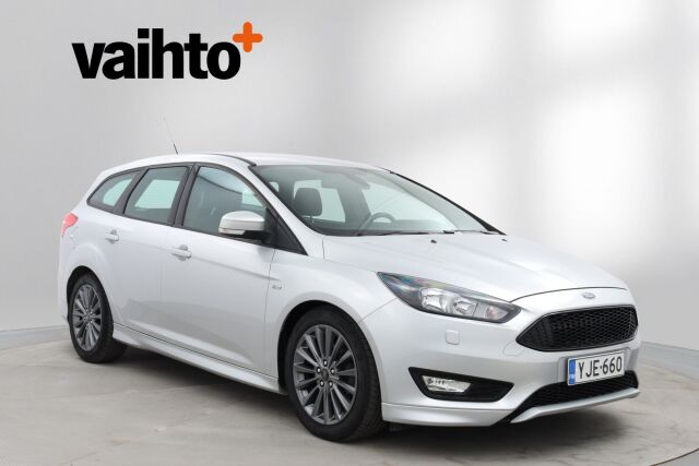 Ford Focus 2017 1,5 TDCi 120 hv Start/stop PowerShift ST-Line Wagon/  Webasto/ Bluetooth/ Juuri huollettu