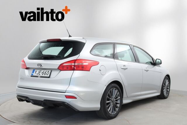 Ford Focus 2017 1,5 TDCi 120 hv Start/stop PowerShift ST-Line Wagon/  Webasto/ Bluetooth/ Juuri huollettu