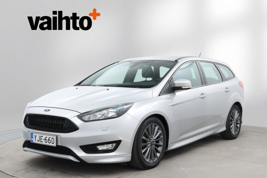 Ford Focus 2017 1,5 TDCi 120 hv Start/stop PowerShift ST-Line Wagon/  Webasto/ Bluetooth/ Juuri huollettu