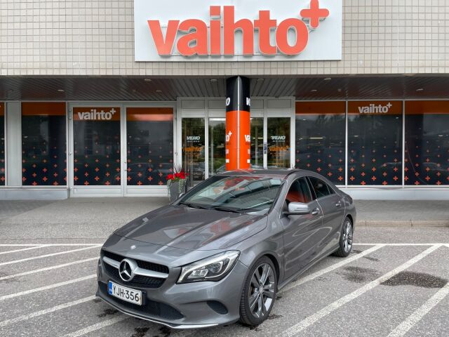 Mercedes-Benz CLA 2016 180 A Premium Business / Kamera / LED ajovalot / Sporttipenkit / Puolinahka sisusta / Kromipaketti