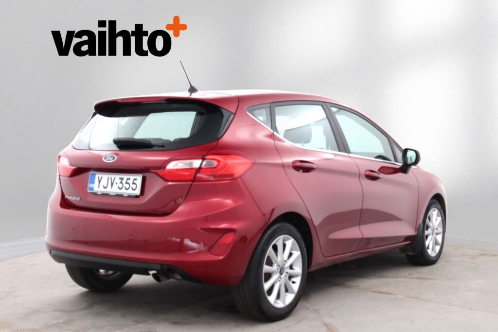 Ford Fiesta 2018 1,0 EcoBoost 100hv M6 Titanium 5-ovinen / Suomiauto / Lohkolämmitin+Sp / B&O / Lämpölasi / Navi / Android Auto / Vakkari