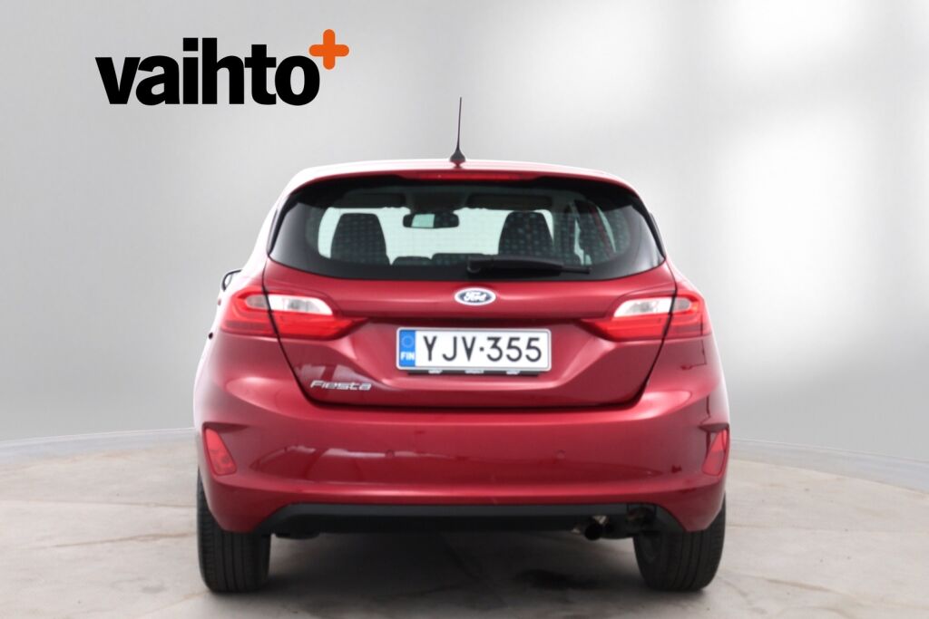 Ford Fiesta 2018 1,0 EcoBoost 100hv M6 Titanium 5-ovinen / Suomiauto / Lohkolämmitin+Sp / B&O / Lämpölasi / Navi / Android Auto / Vakkari