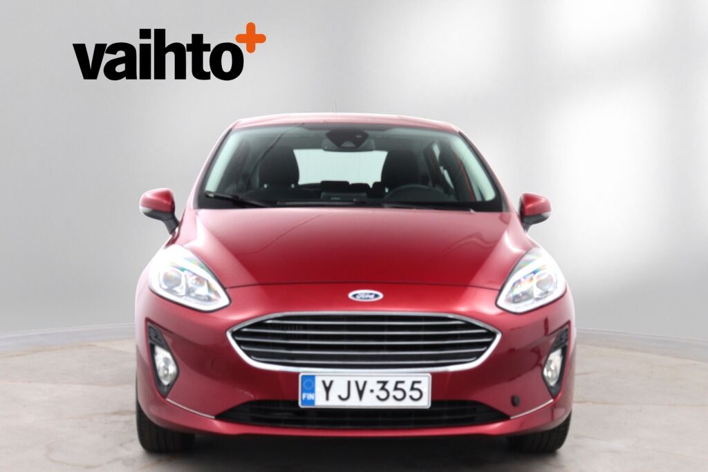Ford Fiesta 2018 1,0 EcoBoost 100hv M6 Titanium 5-ovinen / Suomiauto / Lohkolämmitin+Sp / B&O / Lämpölasi / Navi / Android Auto / Vakkari