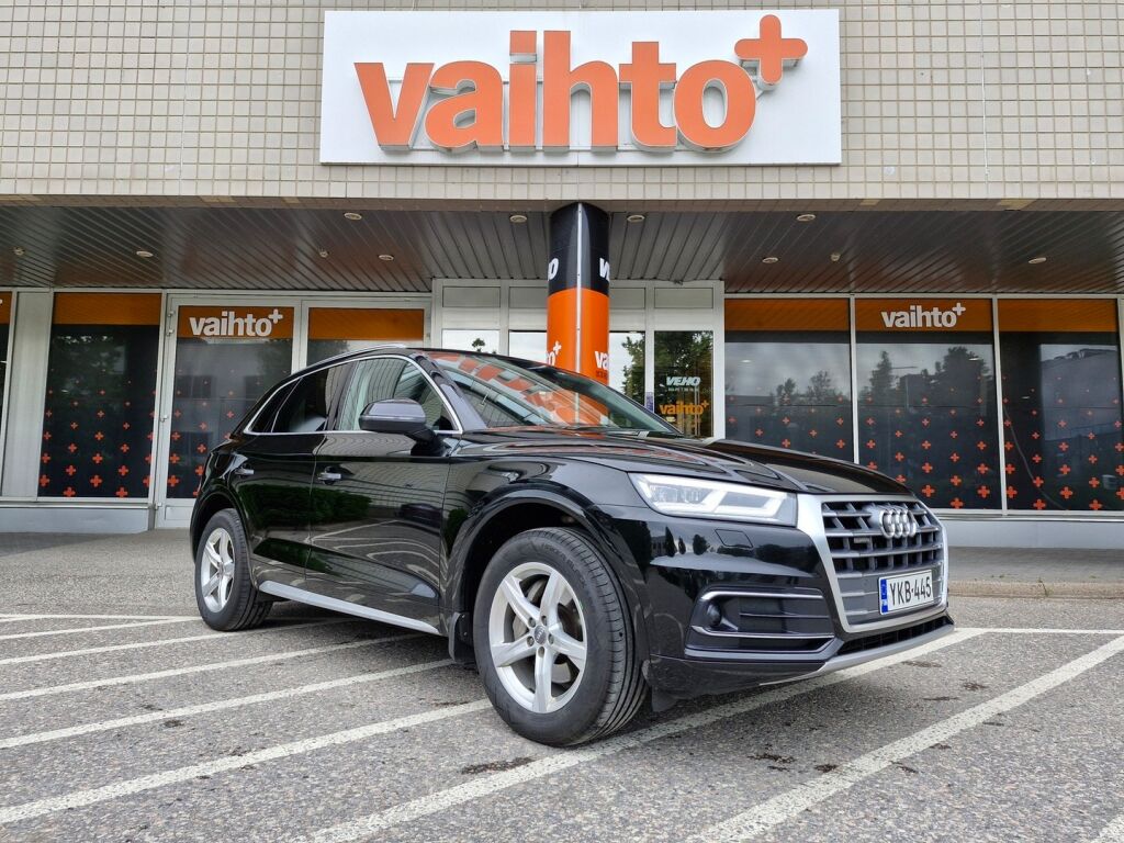 Audi Q5 2018 Business Sport 2,0 TDI 140 kW quattro S tronic / Webasto / Acc / Kamera / Bang Olufsen / Koukku / Keyless / Bliss / Matrix