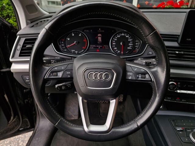 Audi Q5 2018 Business Sport 2,0 TDI 140 kW quattro S tronic / Webasto / Acc / Kamera / Bang Olufsen / Koukku / Keyless / Bliss / Matrix