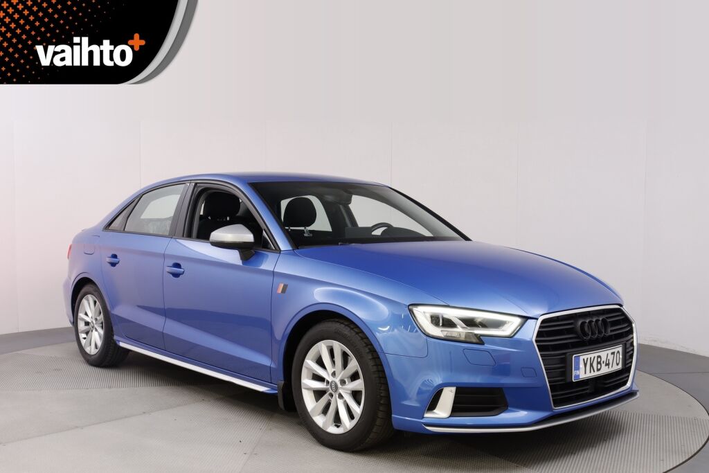 Audi A3 2018 Sedan Pro Business Sport Edition 1,5 TFSI COD 110 kW S tronic / Jakopää tehty 99tkm / Acc / LED valot / Suomi-auto