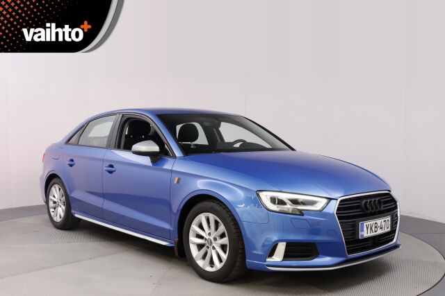 Audi A3 2018 Sedan Pro Business Sport Edition 1,5 TFSI COD 110 kW S tronic / Jakopää tehty 99tkm / Acc / LED valot / Suomi-auto