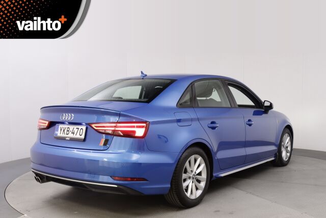 Audi A3 2018 Sedan Pro Business Sport Edition 1,5 TFSI COD 110 kW S tronic / Jakopää tehty 99tkm / Acc / LED valot / Suomi-auto