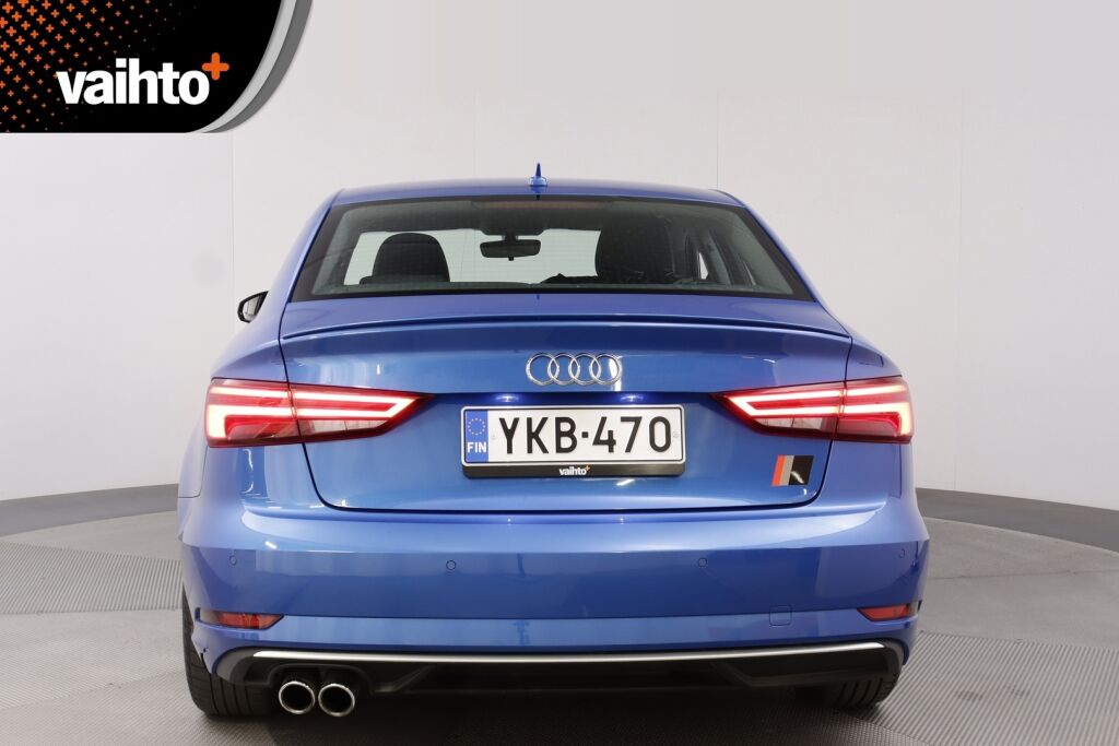 Audi A3 2018 Sedan Pro Business Sport Edition 1,5 TFSI COD 110 kW S tronic / Jakopää tehty 99tkm / Acc / LED valot / Suomi-auto