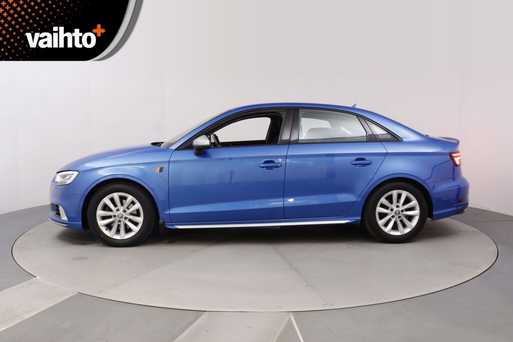 Audi A3 2018 Sedan Pro Business Sport Edition 1,5 TFSI COD 110 kW S tronic / Jakopää tehty 99tkm / Acc / LED valot / Suomi-auto