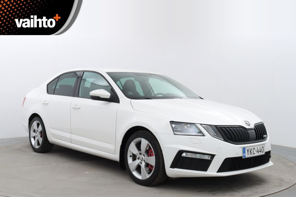 Skoda Octavia 2018 2,0 TSI RS / Suomiauto / ACC / Webasto / BLIS / P.kamera / Apple Carplay / Winter paketti / Lämpölasi / Lämpöratti