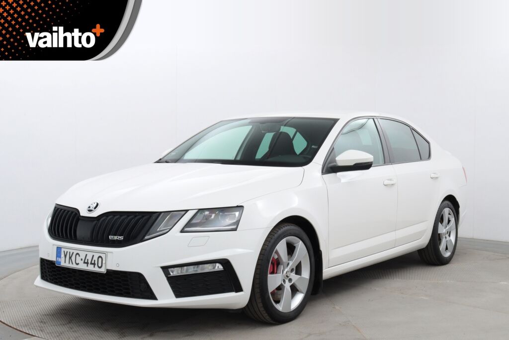 Skoda Octavia 2018 2,0 TSI RS / Suomiauto / ACC / Webasto / BLIS / P.kamera / Apple Carplay / Winter paketti / Lämpölasi / Lämpöratti