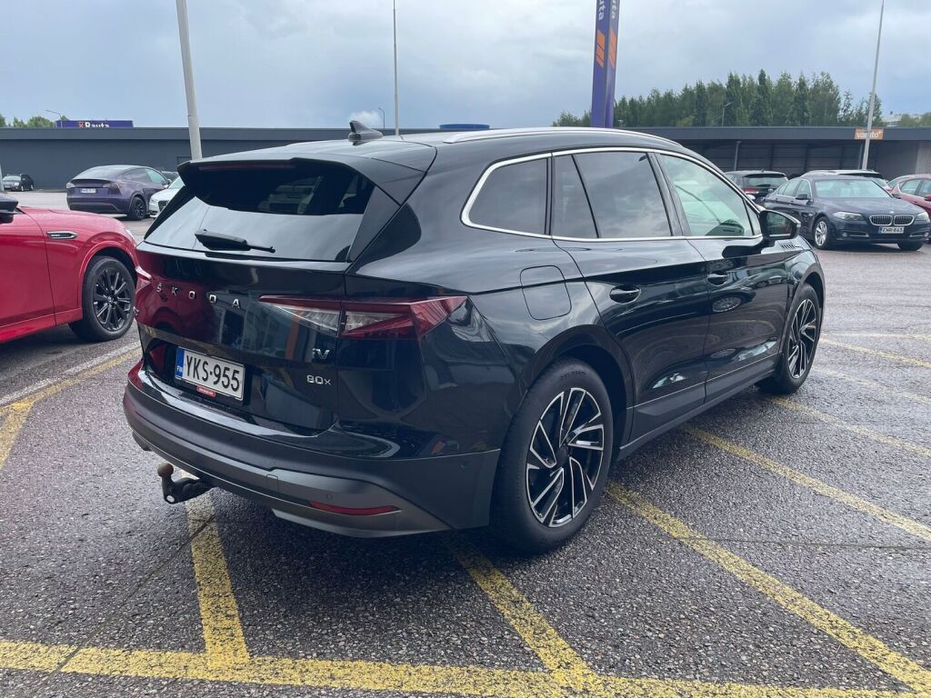 Skoda Enyaq 2022 80x 4x4 iV / Suomiauto / ACC / Matrix / HUD / Muistipenkit / Käänt. koukku