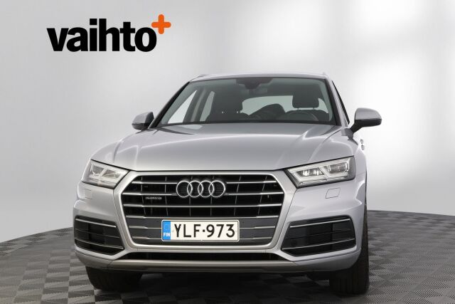 Audi Q5 2017 2,0 TDI 140 kW quattro S tronic / Sport istuimet / Sähköinen vetokoukku / KeylessGo / Hankook Nastat 9mm