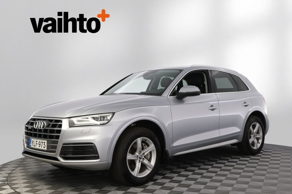 Audi Q5 2017 2,0 TDI 140 kW quattro S tronic / Sport istuimet / Sähköinen vetokoukku / KeylessGo / Hankook Nastat 9mm