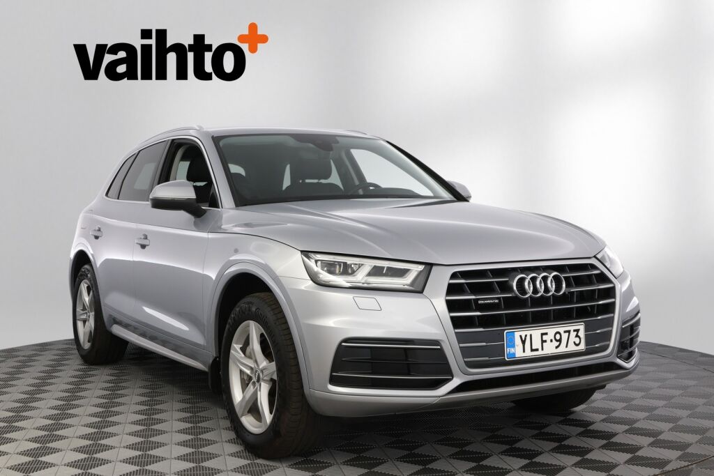 Audi Q5 2017 2,0 TDI 140 kW quattro S tronic / Sport istuimet / Sähköinen vetokoukku / KeylessGo / Hankook Nastat 9mm
