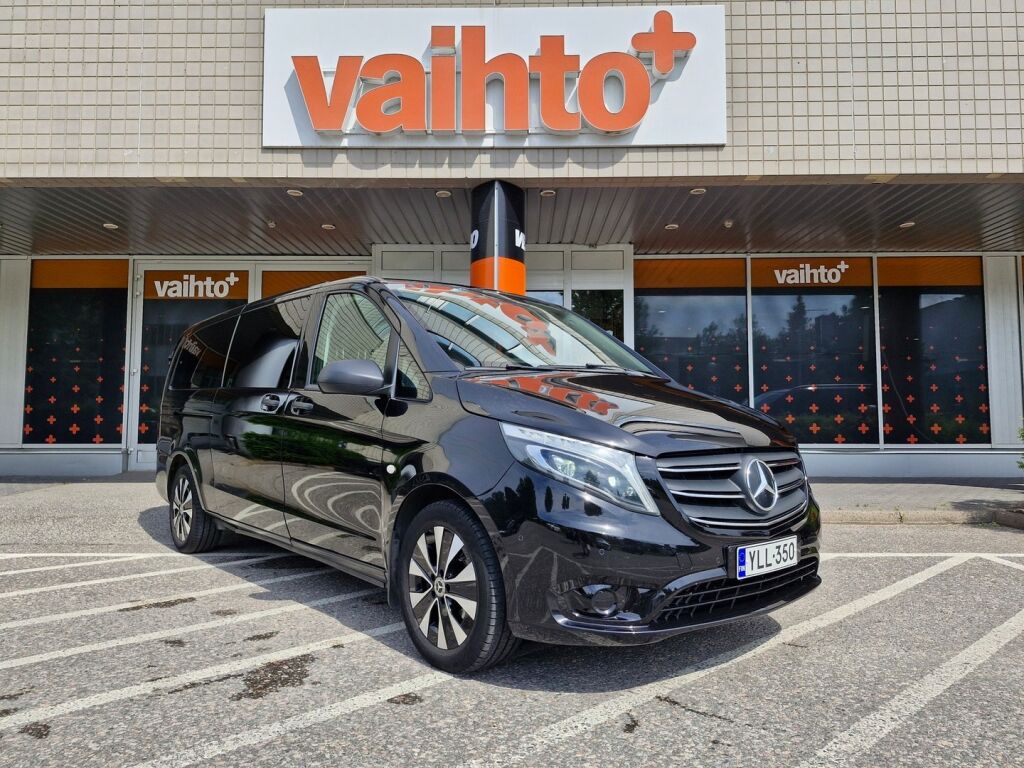 Mercedes-Benz Vito 2022 116CDI 4x4 KB pitkä A3 A Tourer / ILS / Webasto / Kamera / ALV / Nahkasisusta / Acc / Suomi-auto / 9-Paikkaa