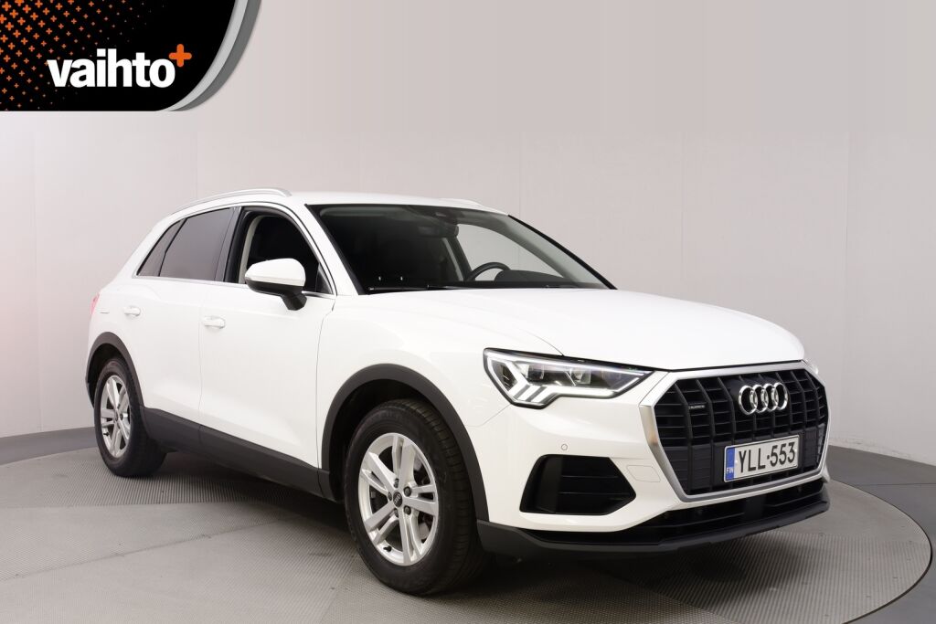 Audi Q3 2022 Business 35 TDI 110kW quattro S tronic / Vetokoukku / Adapt. vakkari / Merkkiliikkeen huoltohistoria / Uusi tuulilasi