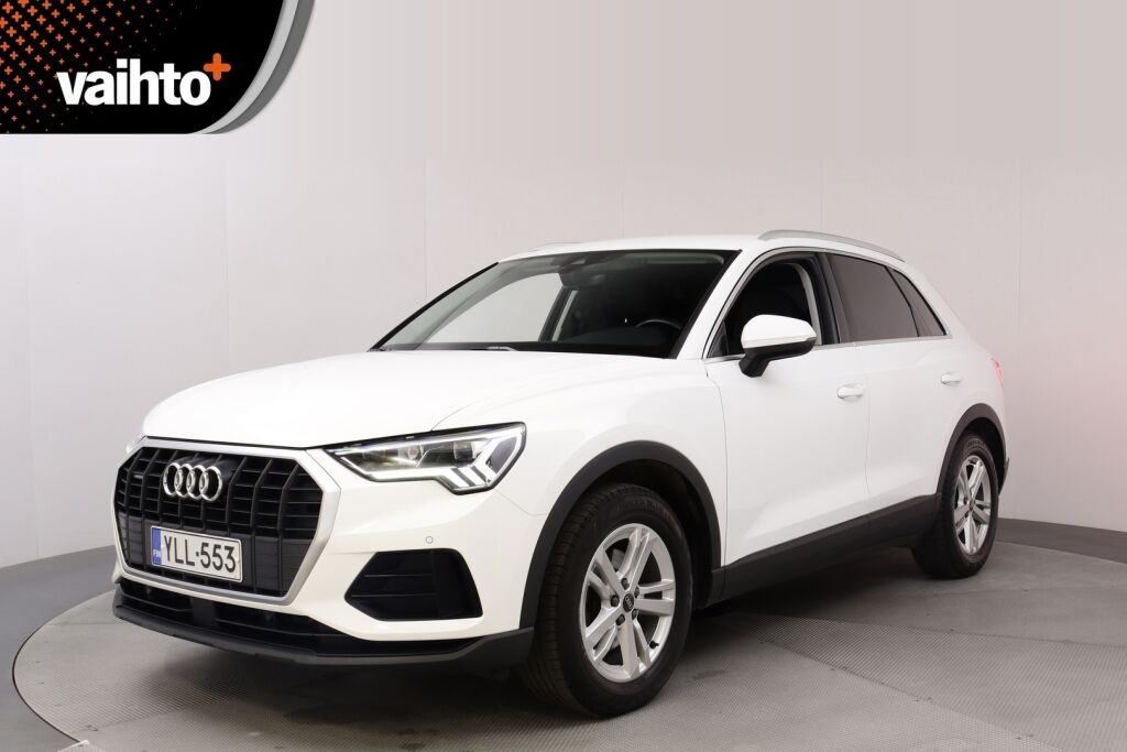 Audi Q3 2022 Business 35 TDI 110kW quattro S tronic / Vetokoukku / Adapt. vakkari / Merkkiliikkeen huoltohistoria / Uusi tuulilasi