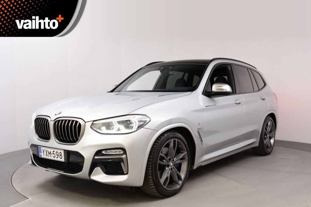 BMW X3 2018 G01 xDrive M40i A M Performance / Panoraama / Vetokoukku / Webasto / Led-ajovalot / Display Key