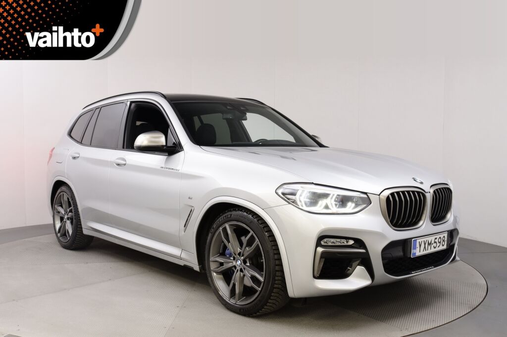 BMW X3 2018 G01 xDrive M40i A M Performance / Panoraama / Vetokoukku / Webasto / Led-ajovalot / Display Key