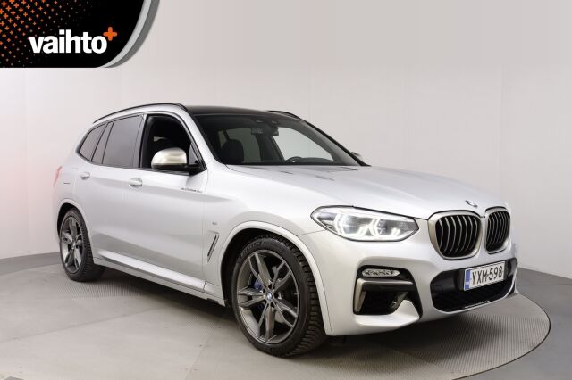 BMW X3 2018 G01 xDrive M40i A M Performance / Panoraama / Vetokoukku / Webasto / Led-ajovalot / Display Key
