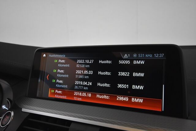 BMW X3 2018 G01 xDrive M40i A M Performance / Panoraama / Vetokoukku / Webasto / Led-ajovalot / Display Key