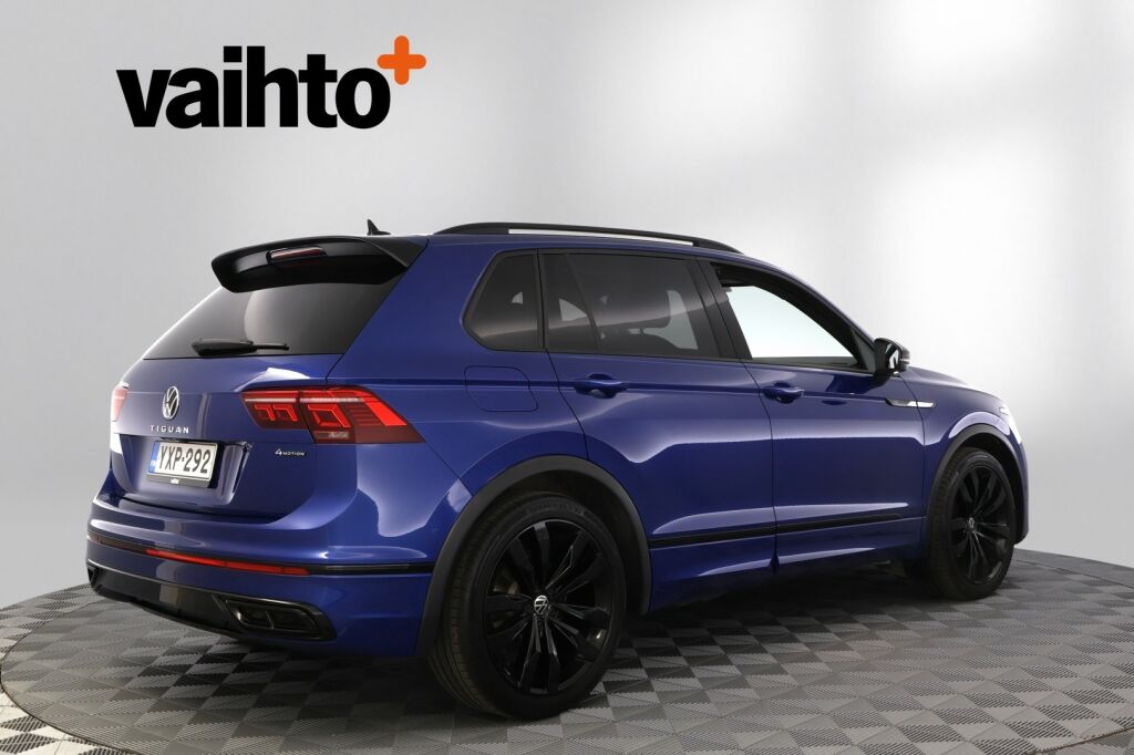 Volkswagen Tiguan 2022 R-Line 2,0 TDI SCR 110 kW 4MOTION DSG-automaatti / Suomiauto / Webasto / Vetokoukku / iQ-light / Digimittaristo