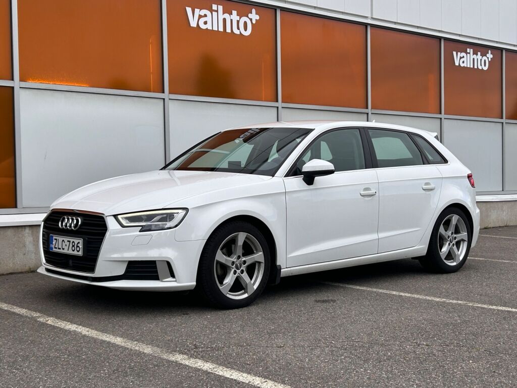 Audi A3 2017 Sportback First Edition Business Sport 1,4 TFSI COD 110 kW ultra S tronic / 2-om. Suomiauto / ACC / Keyless / Lohko + sisä / Jakopää tehty!