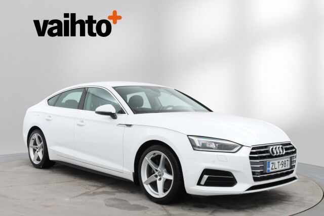 Audi A5 2018 Sportback Business Sport Comfort Edition 2,0 TFSI 140 kW S tronic MHEV / Suomiauto / Webasto / Vetokoukku / Tutkat / Navi /