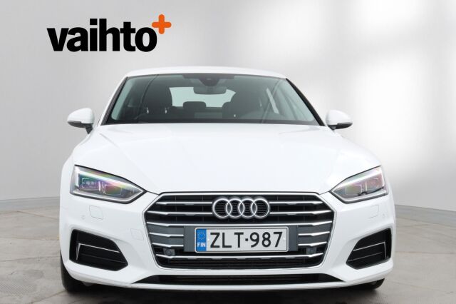 Audi A5 2018 Sportback Business Sport Comfort Edition 2,0 TFSI 140 kW S tronic MHEV / Suomiauto / Webasto / Vetokoukku / Tutkat / Navi /