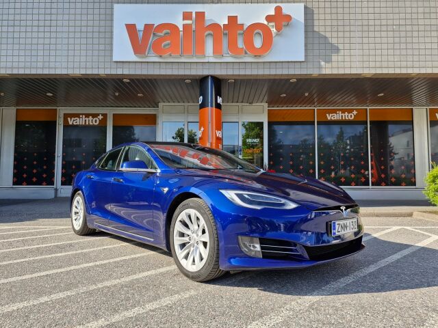 Tesla Model S 2020 Long Range AWD Raven / Suomi auto / 2x renkaat / Ilma-alusta / Panoraama / Autopilot 3 / Intel Atom / Premium audio