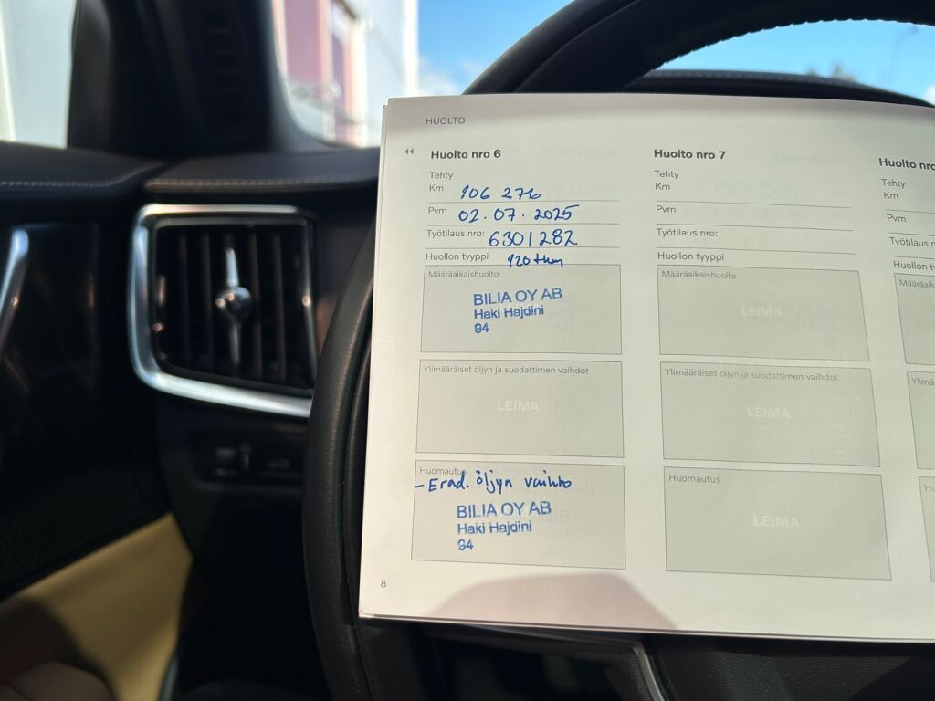 Volvo V90 2022 T6 AWD Long Range Inscription aut / 2-om. Suomiauto / Merkkihuollettu / Harman Kardon / Panorama / Muistipenkit / Vetokoukku