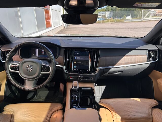 Volvo V90 2022 T6 AWD Long Range Inscription aut / 2-om. Suomiauto / Merkkihuollettu / Harman Kardon / Panorama / Muistipenkit / Vetokoukku