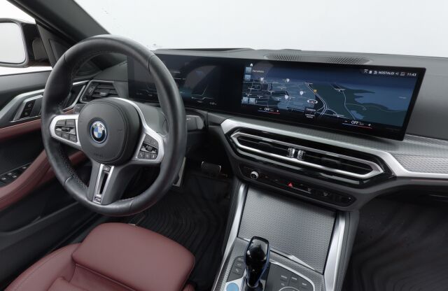 BMW I4 M50 2023 Charged Plus / Suomiauto / ACC / 360° / HUD / Laser / Koukku / Nahkaverhoilu