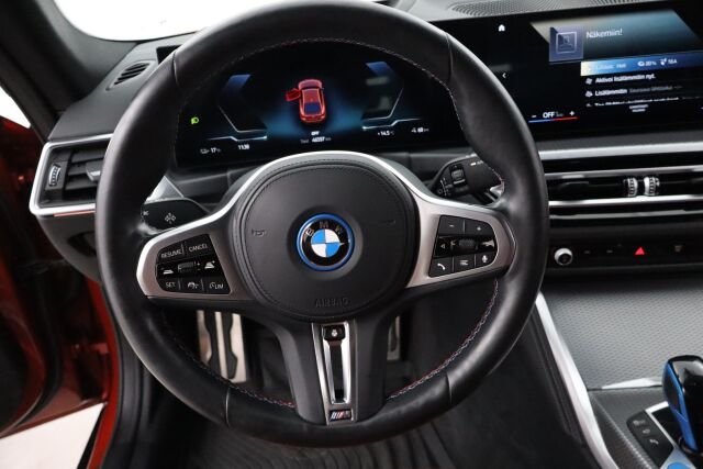 BMW I4 M50 2023 Charged Plus / Suomiauto / ACC / 360° / HUD / Laser / Koukku / Nahkaverhoilu