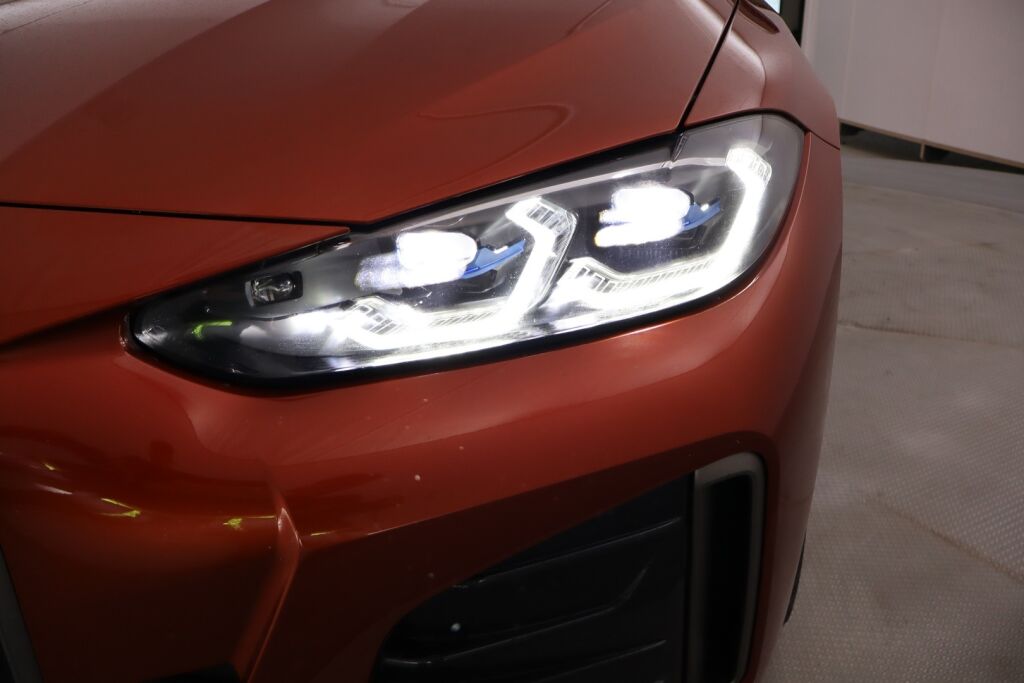 BMW I4 M50 2023 Charged Plus / Suomiauto / ACC / 360° / HUD / Laser / Koukku / Nahkaverhoilu
