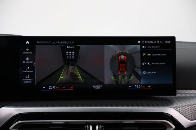 BMW I4 M50 2023 Charged Plus / Suomiauto / ACC / 360° / HUD / Laser / Koukku / Nahkaverhoilu