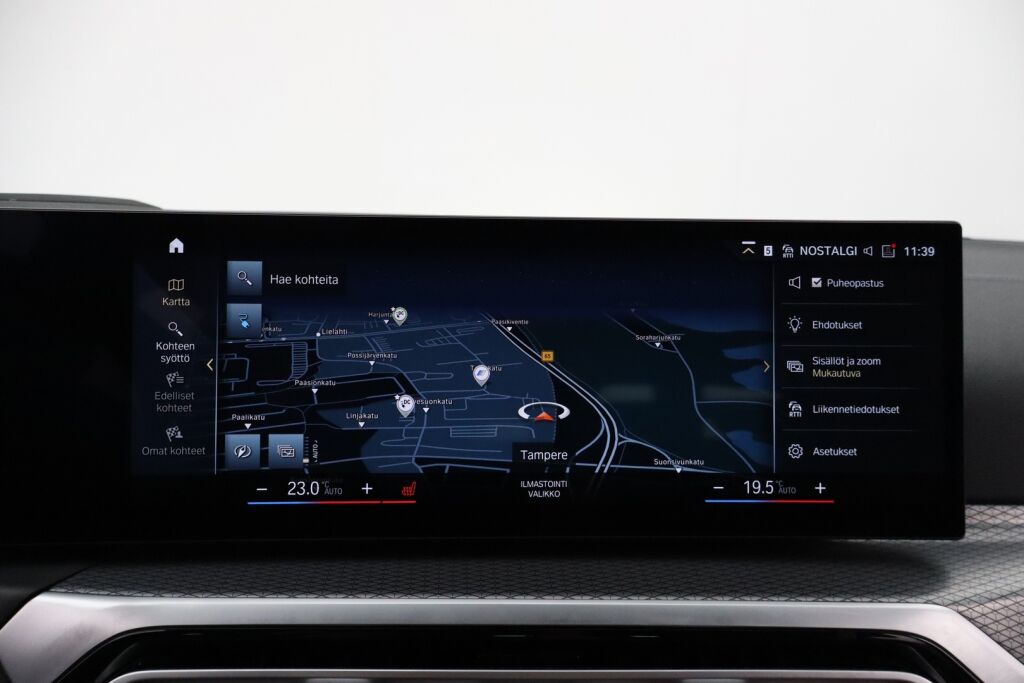 BMW I4 M50 2023 Charged Plus / Suomiauto / ACC / 360° / HUD / Laser / Koukku / Nahkaverhoilu